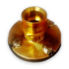 Ship-side ISC with BIC (British Instantaneous) coupling fitted — the Commonwealth standard still in service on older tonnage.