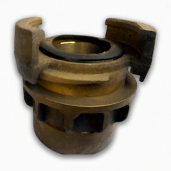 NOR 66 to BSP 2inch Brass Adapter - Norwegian Vessel Standard