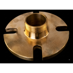 Ship-side ISC with BIC (British Instantaneous) coupling fitted — the Commonwealth standard still in service on older tonnage.