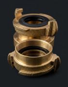 Nakajima Adapters - JIS Japanese Fire Coupling to BSP - Brass - AU Stock